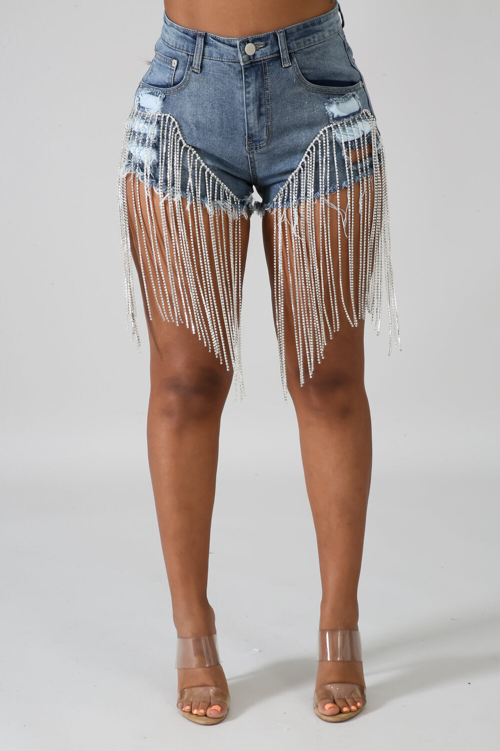 Rena's Rhinestone Classy Girl Shorts